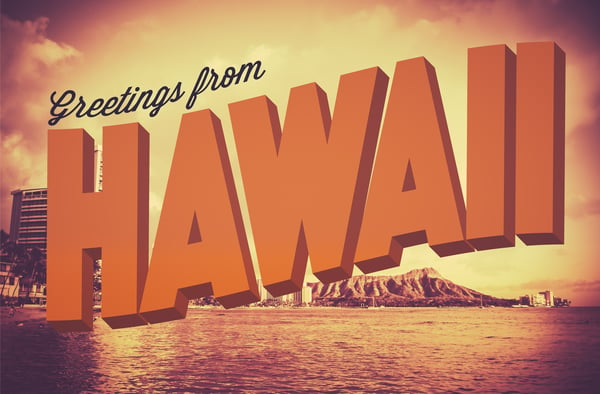 Hawaii Postcard