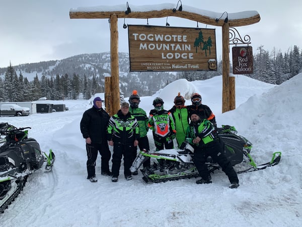 workplace incentives program - snowmobile trip